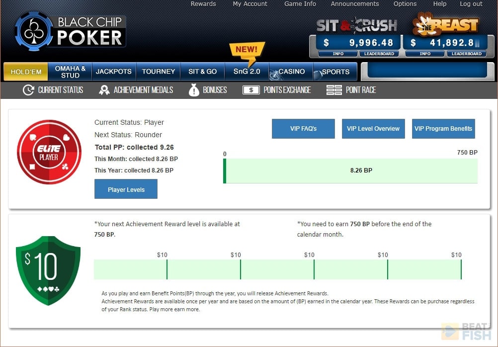 Black Chip Poker Signup Bonus Code